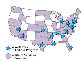 he Wolf Trap Institute national affiliates