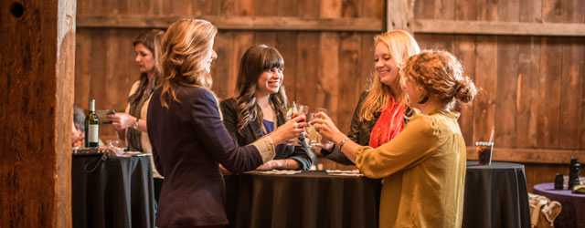 Dining at The Barns