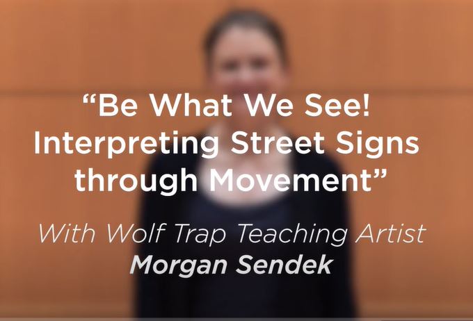 Be What We See! Interpreting Street Signs through Movement