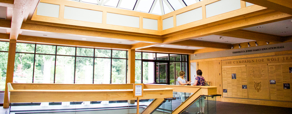 Lobby of the Center for Education