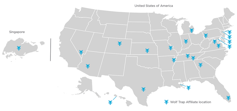 Affiliate Network Map of U.S.