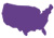 Illustration of a map of the United States