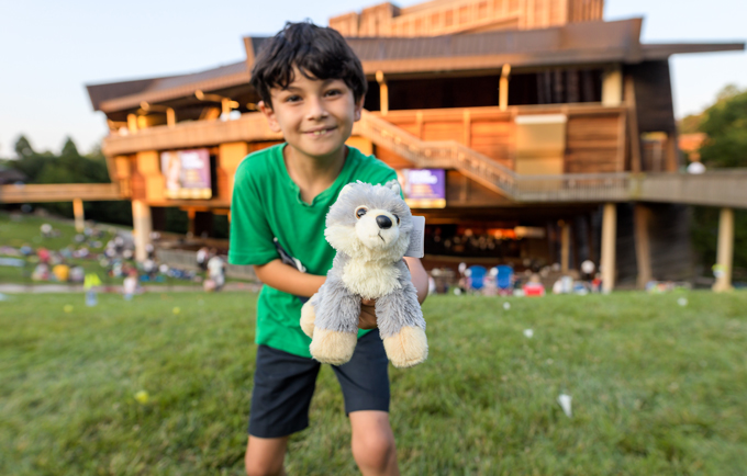 Child with Stuffed Animal