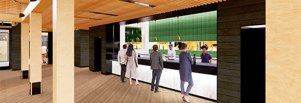 Meadow Lounge Bar Rendering