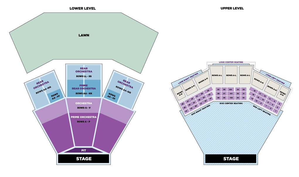 Wolftrap Seating Chart Filene Center