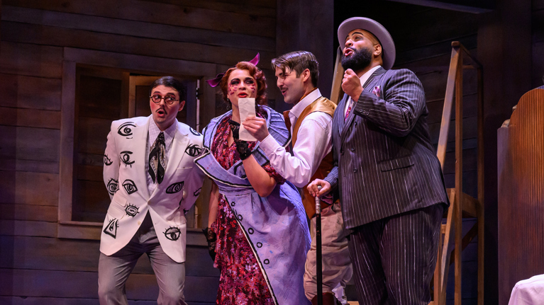 Wolf Trap Opera artists perform in "The Marriage of Figaro"