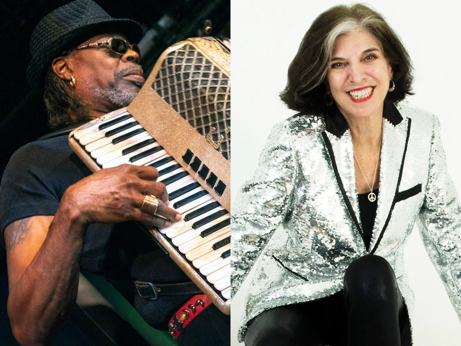 C.J. Chenier and Marcia Ball