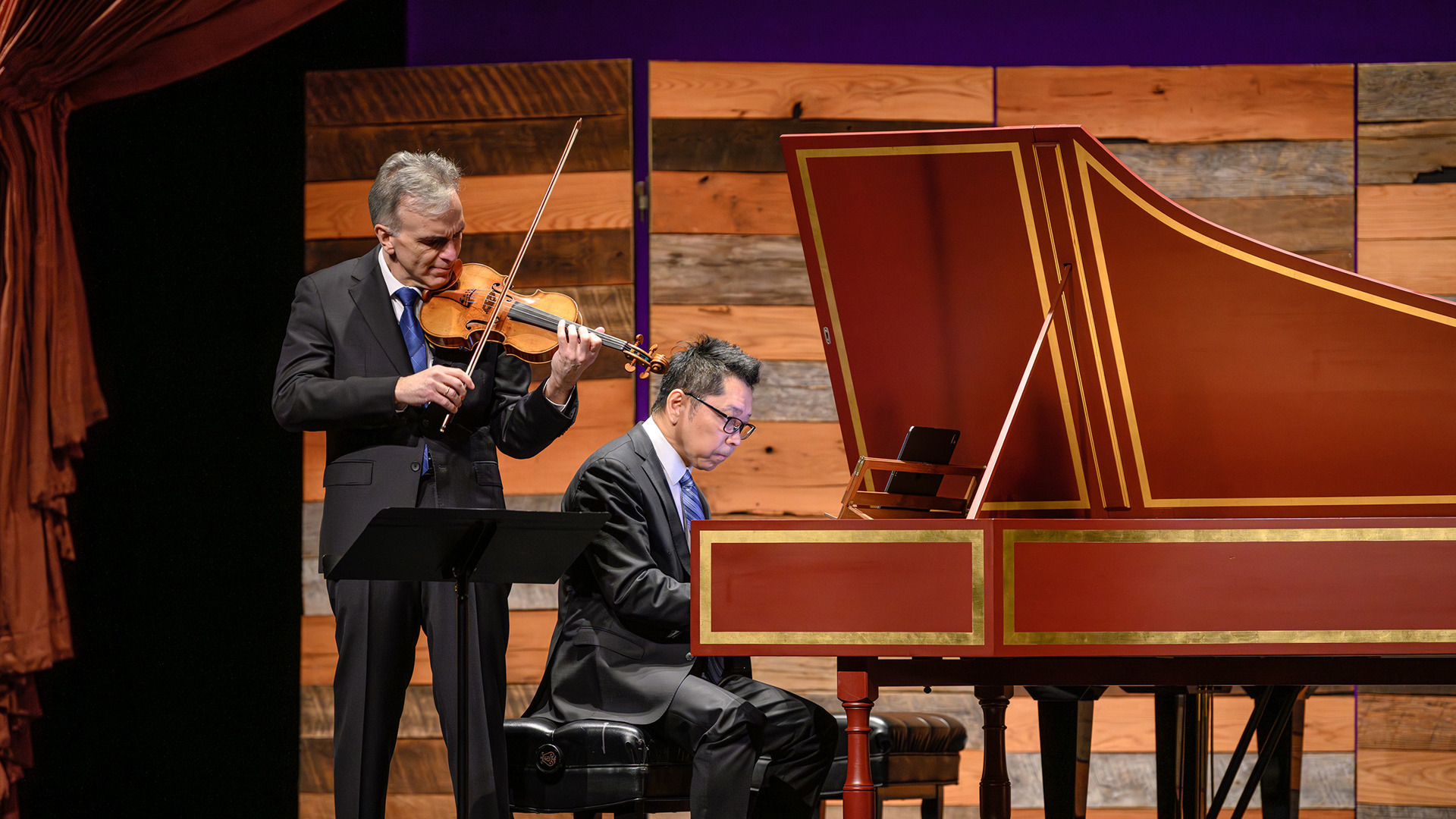 Gil Shaham, violin, and Akira Eguchi, piano perform at The Barns.